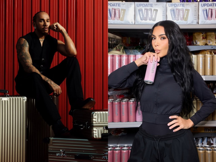 Kim Kardashian Makin Mesra dengan Lewis Hamilton