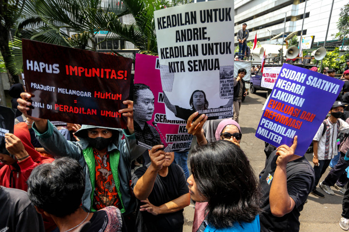 ​Massa Desak Keadilan, Kasus Andrie Yunus Dibawa ke Peradilan Umum