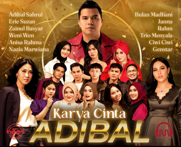 Kolaborasi Erie Suzan dan Penyanyi Lintas Generasi di Album Karya Cinta Adibal