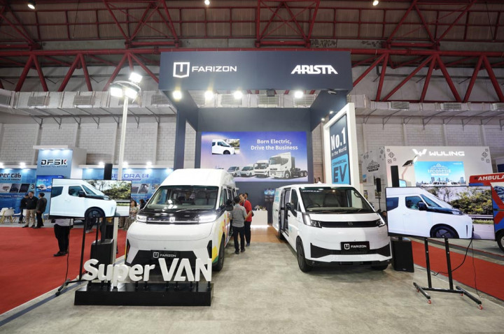 Debut di GIICOMVEC 2026, Farizon Tampilkan Van Listrik SV & V8E