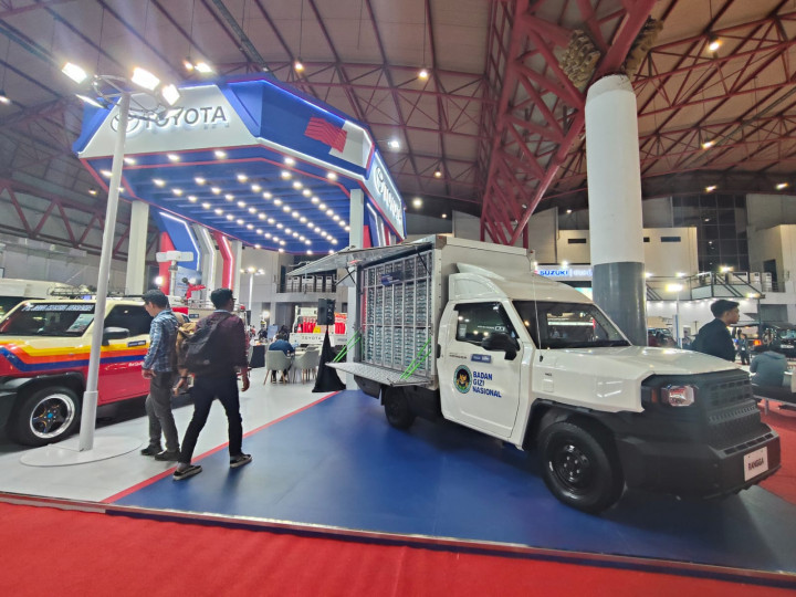 Konversi Mobil MBG Berbasis Toyota Hilux Rangga, Tetap Ganteng