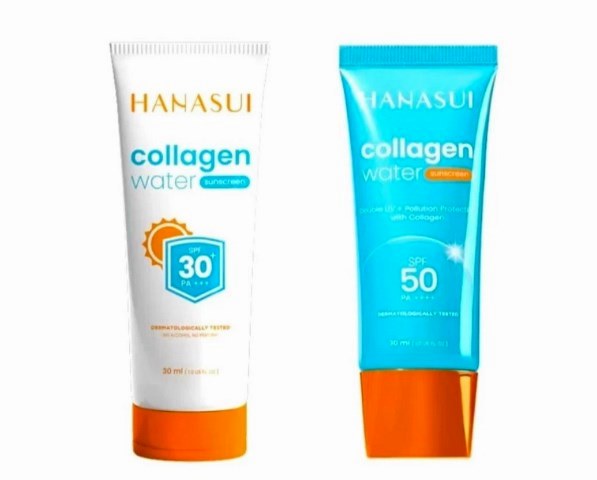 Battle Sunscreen Hanasui Putih & Biru, Bagusan Mana Sih?