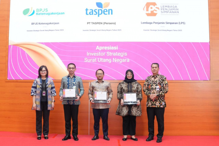 TASPEN Raih Penghargaan sebagai Investor Strategis Surat Utang Negara Tahun 2025