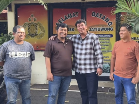 Gara-gara Helm, Komedian Ananta Rispo Ketemu 