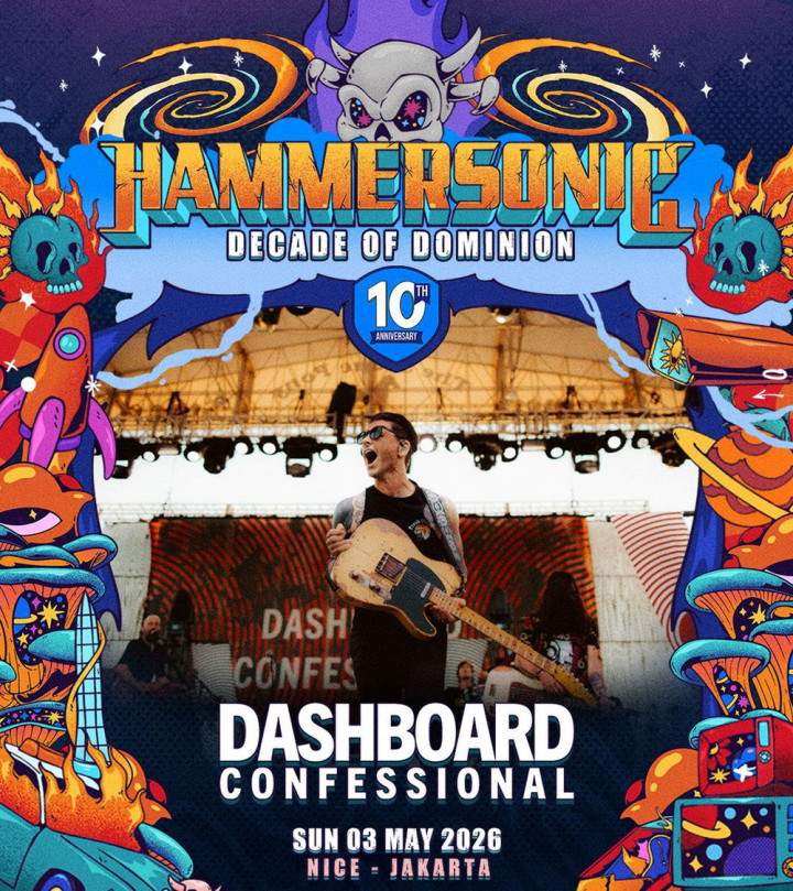 New Found Glory Batal, Hammersonic 2026 Boyong Dashboard Confessional