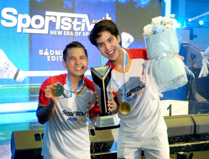 Jirayut dan El Rumi Kalahkan Atta Halilintar & Praz Teguh di Pertandingan Bulutangkis