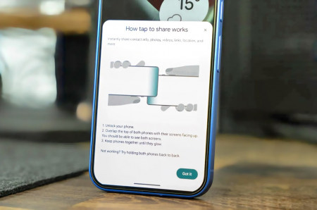 Tap to Share, Alternatif NameDrop untuk Oper Kontak di Android