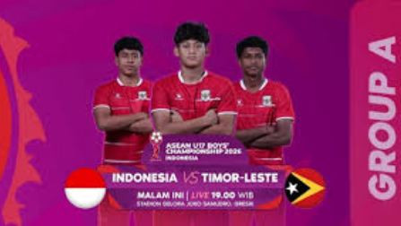 Hasil Piala AFF U-17: Indonesia Sikat Timor Leste, Putu Ekayana Cetak <i>Brace</i>