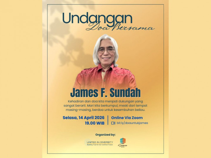 James F. Sundah Sakit, Keluarga Gelar Doa Bersama Lintas Agama