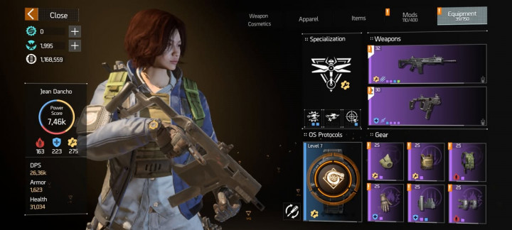 Power Score di The Division Resurgence: Fungsi dan Cara Meningkatkannya