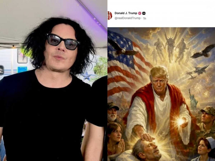Jack White Sebut Trump Seperti “Antikristus” Gara-Gara Gambar AI Yesus