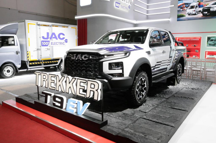 Spesifikasi JAC Trekker T90 EV yang Mengisi Ceruk Double Cabin Listrik