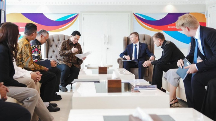 Erick Thohir Gandeng Rusia, Garap Revolusi Phygital Games dan Masa Depan Atlet Indonesia