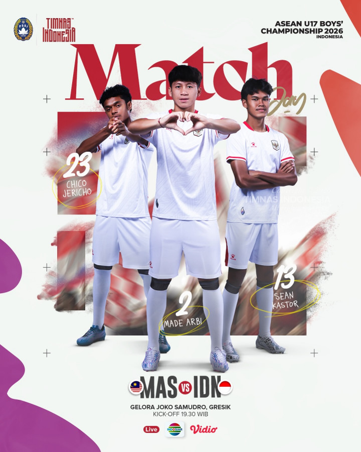 Jangan Lupa! Timnas Indonesia Vs Malaysia Malam Ini di AFF U-17