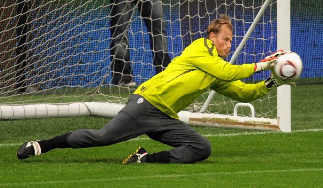 Mantan kiper Arsenal Alex Manninger. (AFP/Andrew Yates)
