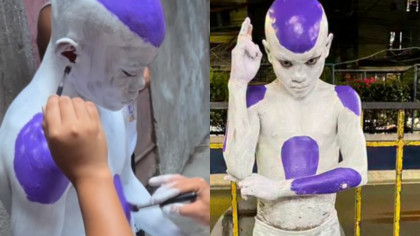 Niat Hati Jadi Frieza Dragon Ball, Bocah Ini Malah 'Terjebak'