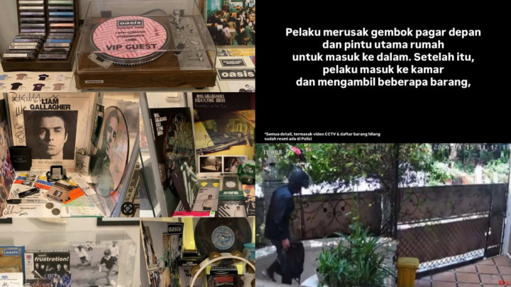 Koleksi Langka Oasis di Tangerang Digasak Maling