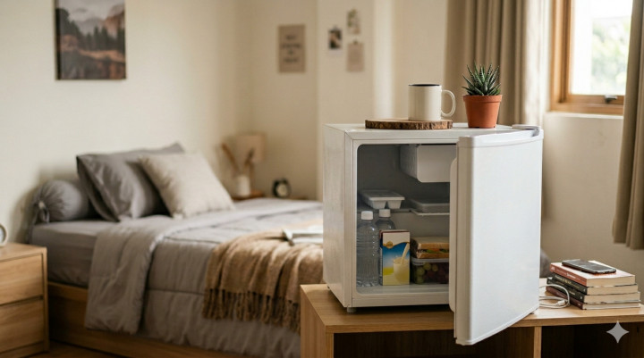 5 Rekomendasi Kulkas Mini Hemat Listrik, Cocok untuk Anak Kos