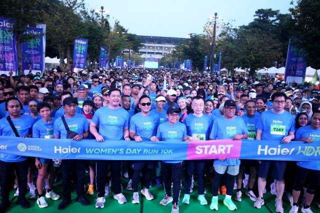 Cak Imin (tengah depan) bersiap memulai Women's Day Run 10K 2026-Foto Istimewa