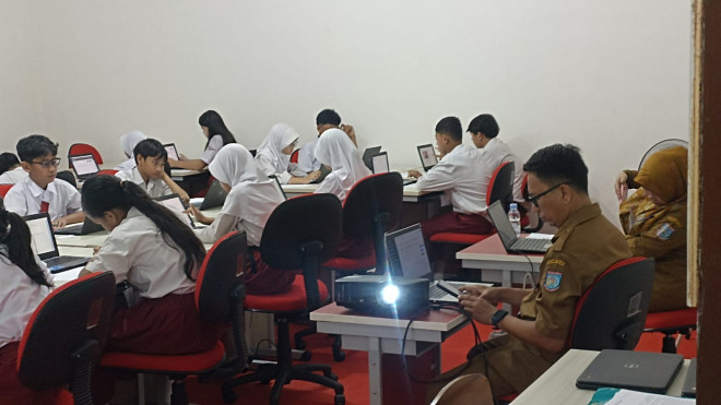 TKA 2026 di SDN Rawabuntu 03, Serpong, Tangerang Selatan. Medcom.id/Ilham Pratama