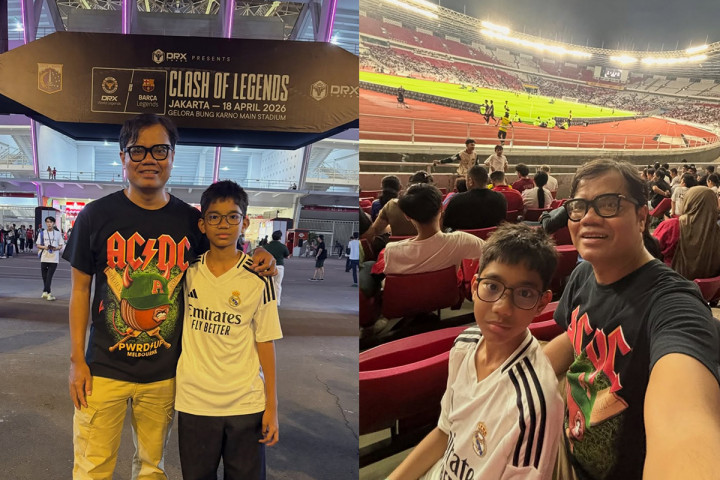 Cerita Soleh Solihun Nonton Bola Pertama Kali di GBK Demi Sang Anak