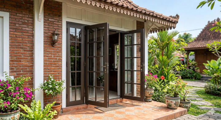Mau Rumah Terlihat Mewah? Coba Pintu Aluminium Ini