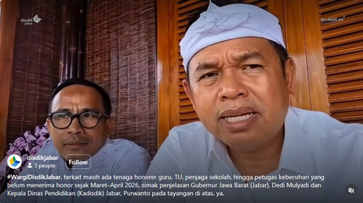 Gaji Honorer Sekolah Tertahan 2 Bulan, Dedi Mulyadi Bakal Datangi MenPAN-RB