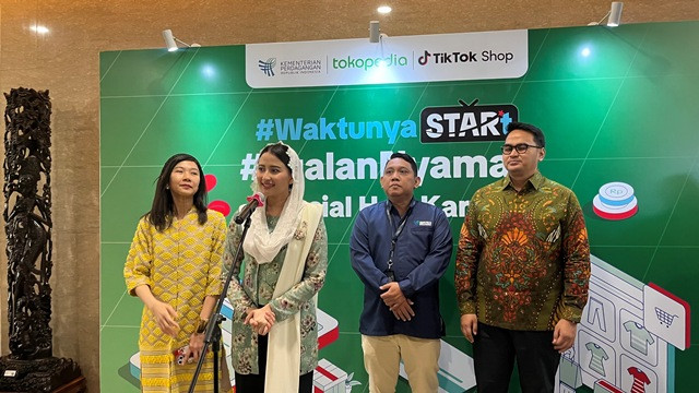 Sesi live di TikTok tercatat mendorong lonjakan transaksi hingga 15 kali lipat. Foto: Medcom.id/Syarifah Komalasari