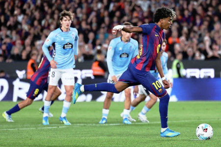 Susah Payah Taklukkan Celta Vigo, Barcelona Kian Dekat dengan Gelar Juara La Liga