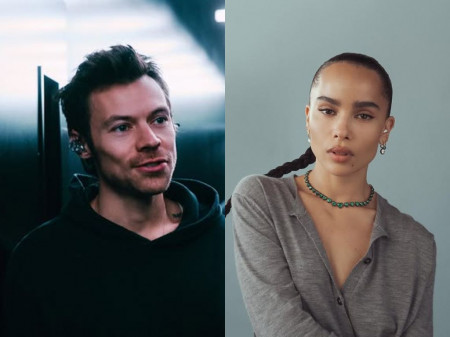 Harry Styles dan Zoë Kravitz Dikabarkan Bertunangan, Cincin di Jari Manis Jadi Sorotan
