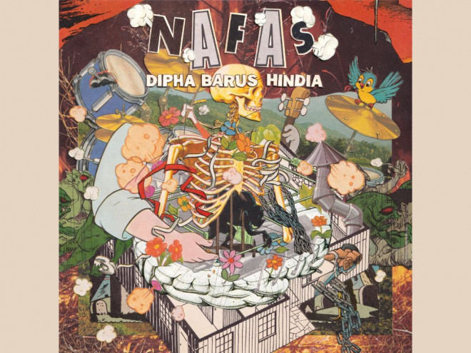 Artwork Lagu 'Nafas' - Hindia, Dipha Barus (Foto: Feransis)