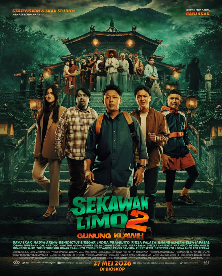 Sinopsis Film Sekawan Limo 2, Teror Gunung Klawih Kembali Menghantui