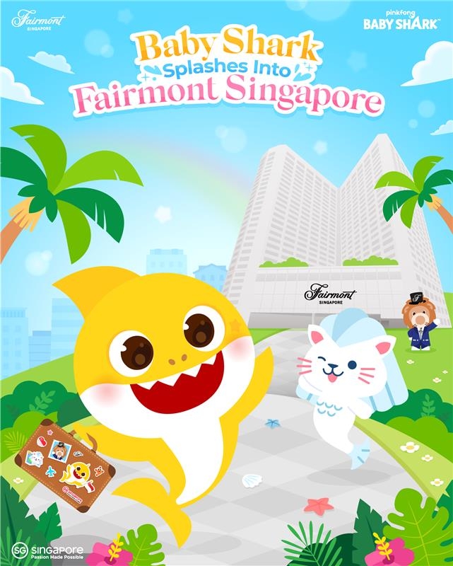 Staycation Makin Asyik, Fairmont Singapore Hadrikan Paket Family Bertema Baby Shark di