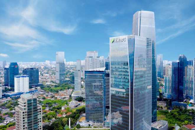 Gedung Bank SMBC Indonesia. Foto: Bank SMBC Indonesia