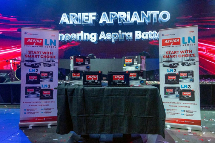 Aspira Battery LN2 & LN3 untuk Penuhi Kebutuhan Listrik Mobil Modern