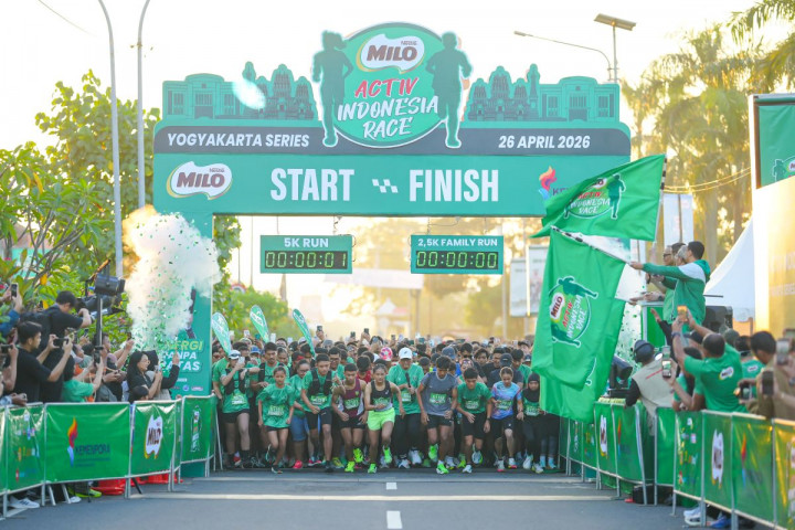 Dibuka di Yogyakarta, MILO ACTIV Indonesia Race 2026 Sedot 4.500 Pelari