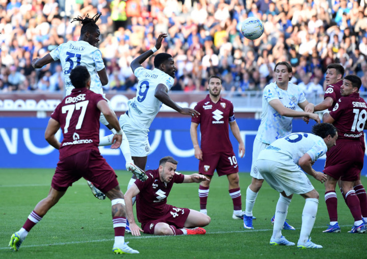 Hasil Serie A: Inter Ditahan Torino 2-2, Peluang Scudetto Tertunda