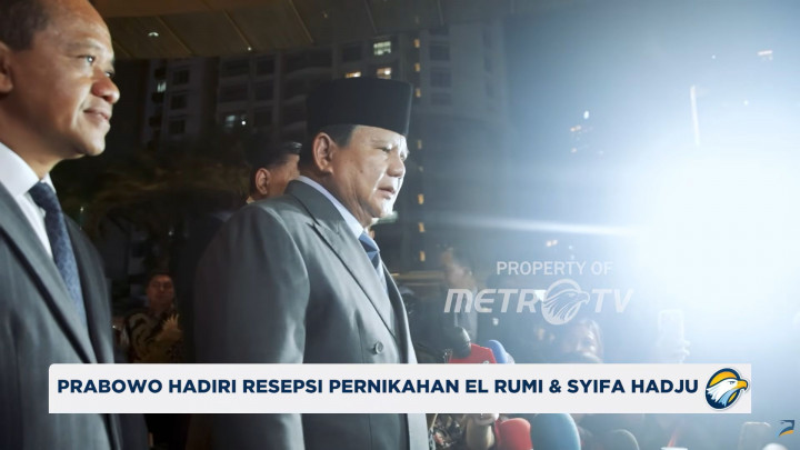 Prabowo Subianto Hadiri Pernikahan El Rumi-Syifa Hadju, Akui Sahabat Dekat Ahmad Dhani