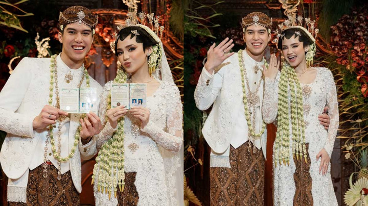 Resmi Jadi Pasutri, El Rumi dan Syifa Hadju Bagikan Foto Perdana