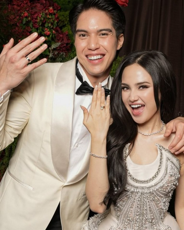 Deretan Style Fashion di Pernikahan El dan Syifa