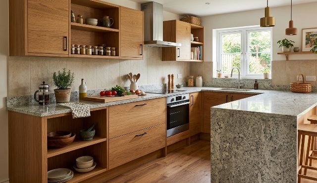 Meja Dapur Granit Lagi Tren, Ini Inspirasi Desainnya