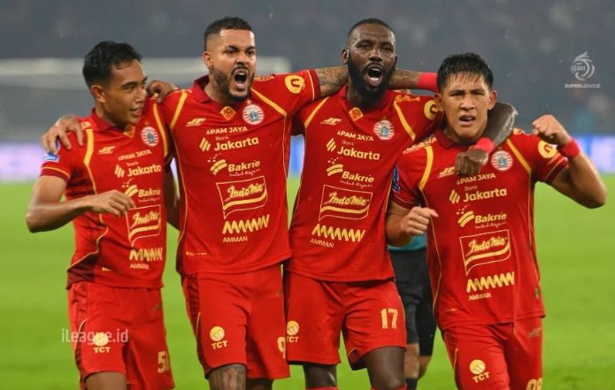 Hasil Super League: Persija Pesta Gol ke Gawang Persis dan Jaga Asa Juara