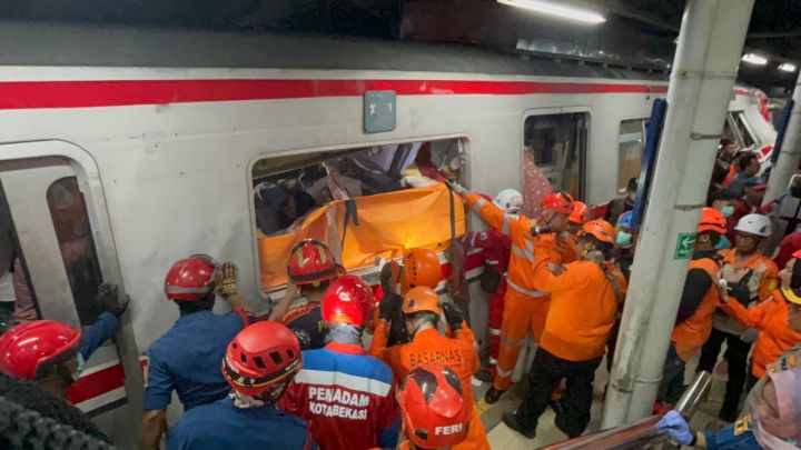 Tragedi Kereta Bekasi Timur, Korban Jiwa Bertambah Jadi 7 Orang