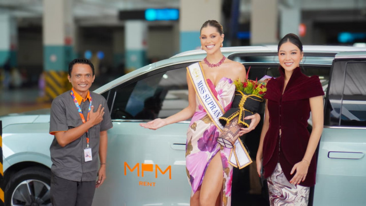 MPMRent Tunjukan Layanan Rental Mobil Listrik, Dipakai Putri Indonesia