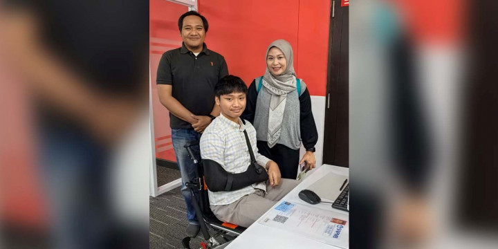 Jemput Masa Depan dari Kursi Roda, Ini Kisah Perjuangan Athalla Saat UTBK 2026 di IPB