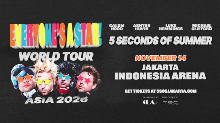 5 Seconds of Summer Kembali ke Jakarta Setelah 10 Tahun, Cek Harga Tiketnya di Sini