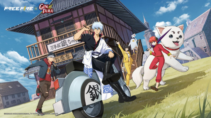 Ini Karakter Kocak Gintama yang Muncul di Free Fire X Gintama
