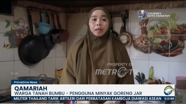 Minyak Goreng JAR Jadi Andalan Warga Tanah Bumbu, Dinilai Jernih, Irit, dan Tahan Lama