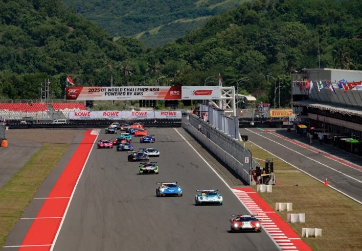 Pembalap Dunia Ramaikan GT World Challenge Asia 2026 di Mandalika