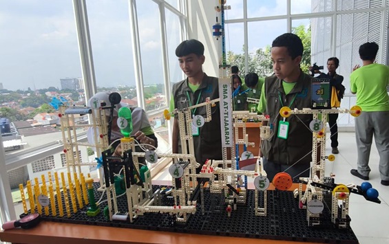 Siswa SMA AT Tijaarah di Nasional GreenMech 2026. DOK Rumah Edukasi